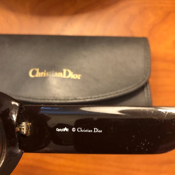 VINTAGE CHRISTIAN DIOR GOLD CANAGE (2006 40C) SUNGLASSES - Picture 5 of 12